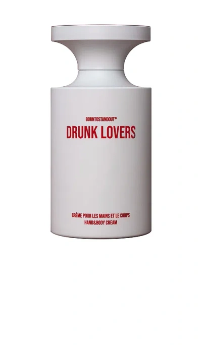 Borntostandout Drunk Lovers 350ml Hand & Body Cream In Gray