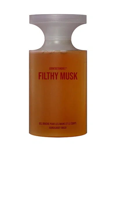 Borntostandout Filthy Musk 350ml Hand & Body Wash In Brown