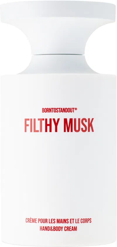 Borntostandout Filthy Musk Hand & Body Cream, 350 ml