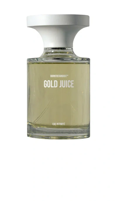 Borntostandout Gold Juice Eau Intimite In Neutral