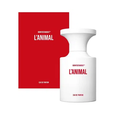 Borntostandout L'animal Eau De Perfum, 50 ml In White