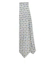 Borrelli Silk Tie In Beige