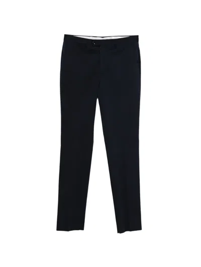 Borrelli Button-fastening Trousers In Black