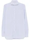 Borrelli Cotton Shirt In Blue