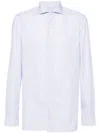 Borrelli Striped Long-sleeve Cotton Shirt