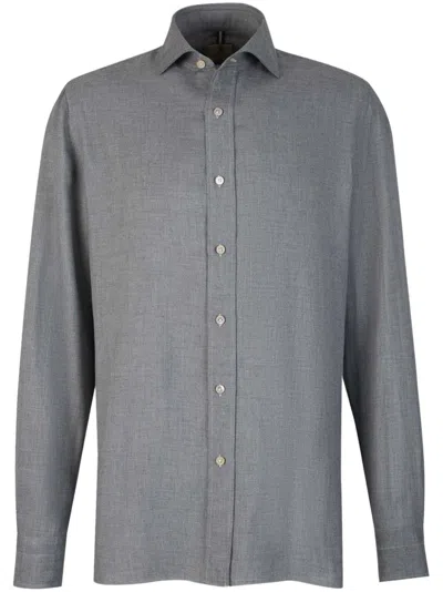 Borrelli Fabio Shirt In Grey