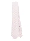 Borrelli Patterned-jacquard Tie In Light Pink