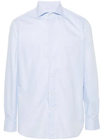 Borrelli Men's 100% Cotton Dress Shirt In White