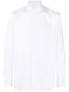Borrelli Button-down Cotton Shirt In White