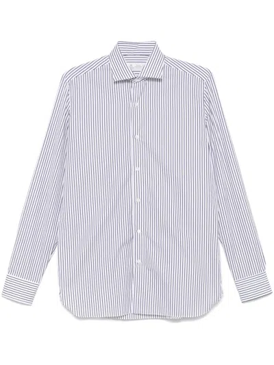 BORRELLI PINSTIPED SHIRT 