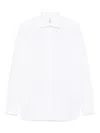 Borrelli Popeline Shirt In White