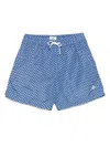 Borrelli Printed Swim Shorts In Blue