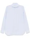 Borrelli Striped Shirt In Blue