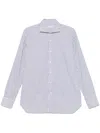 Borrelli Pinstiped Shirt In White