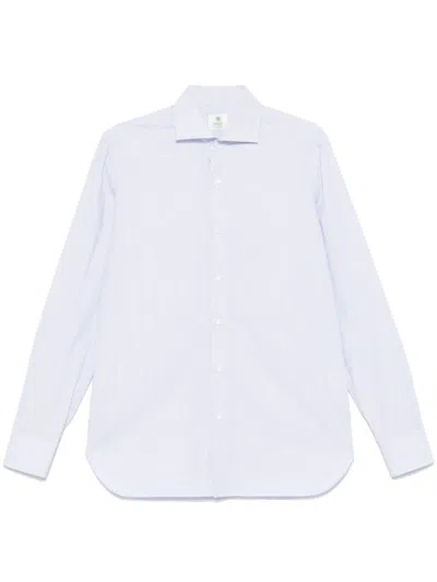 BORRELLI WHITE POPELINE SHIRT