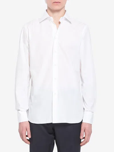 Borriello Napoli Camicia Spaccanapoli In White