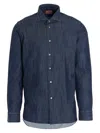 Borriello Napoli Borriello Denim Shirt In Blue