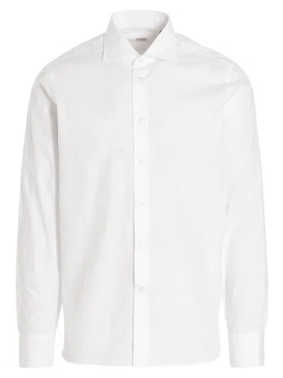 Borriello Napoli Borriello Marechiaro Cotton Shirt In White