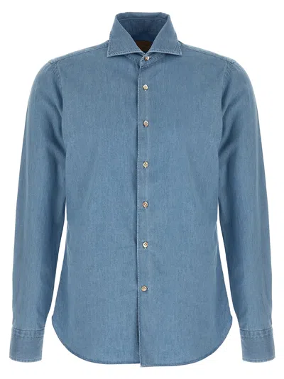 Borriello Napoli Borriello Passion Line Shirt In Blue