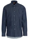 Borriello Napoli Borriello Denim Shirt In Blue
