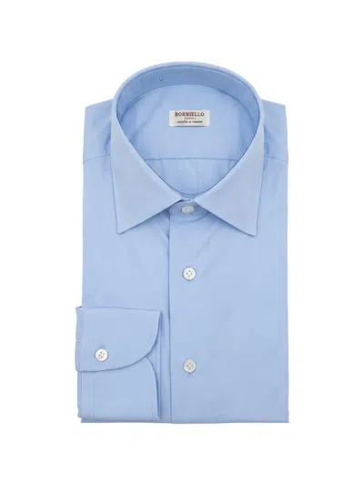 Borriello Napoli Classic Collar Shirt In Blue
