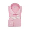 Borriello Napoli Cotton And Linen Tailored Shirt In Pink
