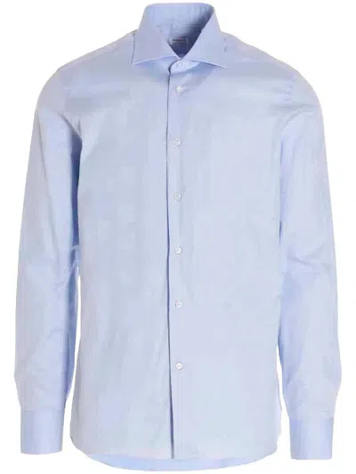 Borriello Napoli Cotton Shirt Clothing In Blue