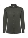 Borriello Napoli Button-up Shirt In Green