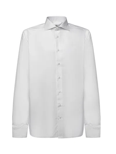 Borriello Napoli Cotton Shirt In White