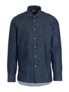 Borriello Napoli Borriello Denim Shirt In Blue