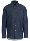 Borriello Napoli Borriello Denim Shirt In Blue