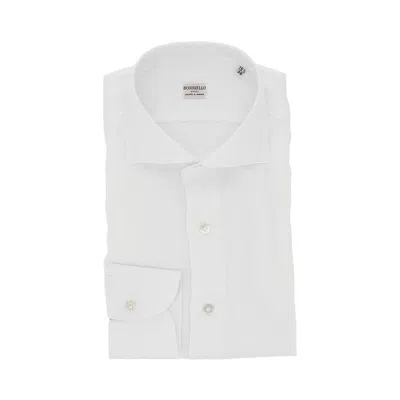 Borriello Napoli Cotton And Linen Shirt In White
