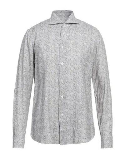 Borriello Napoli Man Shirt Beige Size 16 ½ Linen
