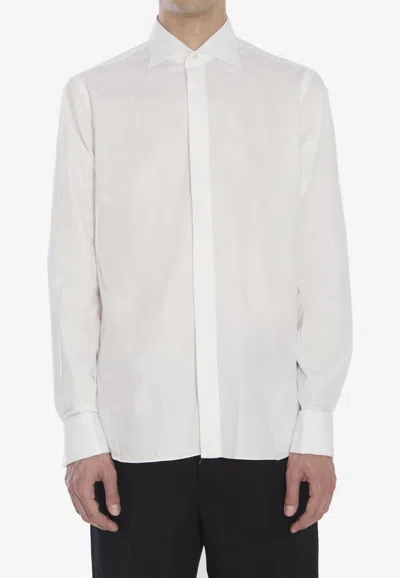 Borriello Napoli Marechiaro Buttoned Shirt In White