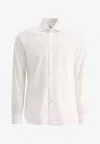 Borriello Napoli Marechiaro Classic Buttoned Shirt In White