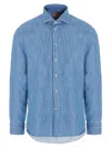 Borriello Napoli Borriello 'marechiaro' Shirt In Blue