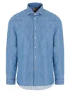 Borriello Napoli Borriello 'marechiaro' Shirt In Blue