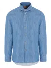 Borriello Napoli Borriello 'marechiaro' Shirt In Blue