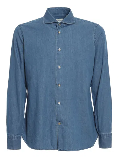 Borriello Napoli Shirt In Light Denim