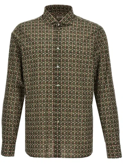 BORRIELLO NAPOLI PRINTED SHIRT