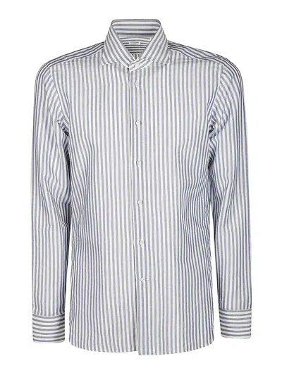 Borriello Napoli Shirt In Light Grey