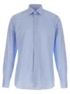 Borriello Napoli Long-sleeved Shirt In Light Blue