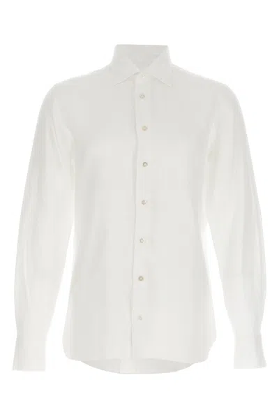 Borriello Napoli Borriello 'nigel' Shirt In White