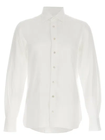 BORRIELLO NAPOLI NIGEL SHIRT AND BLOUSE WHITE