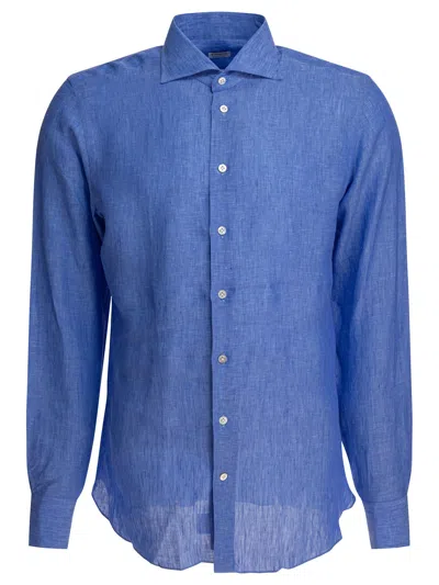 Borriello Napoli Shirts In Light Blue