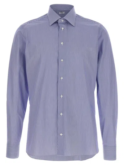 BORRIELLO NAPOLI SPACCANAPOLI SHIRT AND BLOUSE BLUE