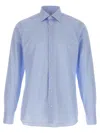 Borriello Napoli Long-sleeved Shirt In Blue