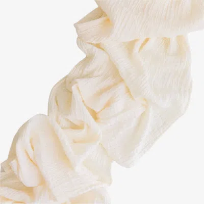 Borrowed Blu Organic Cotton Runner In Cathedral In Neutral