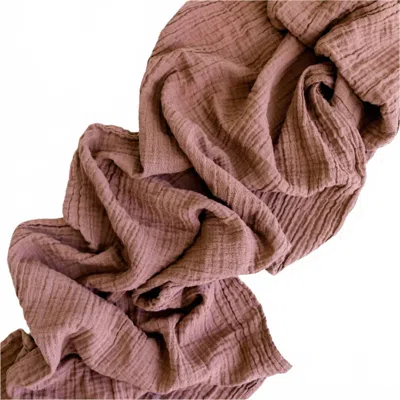 Borrowed Blu Organic Cotton Runner In Pinot