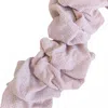 Borrowed Blu Organic Cotton Table Runner In Misty Lilac